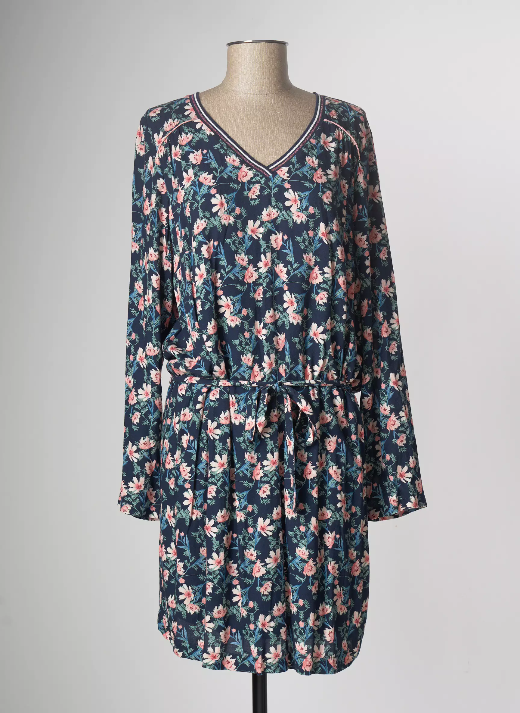 Mae Mahe Robes Mi Longues Femme couleur bleu