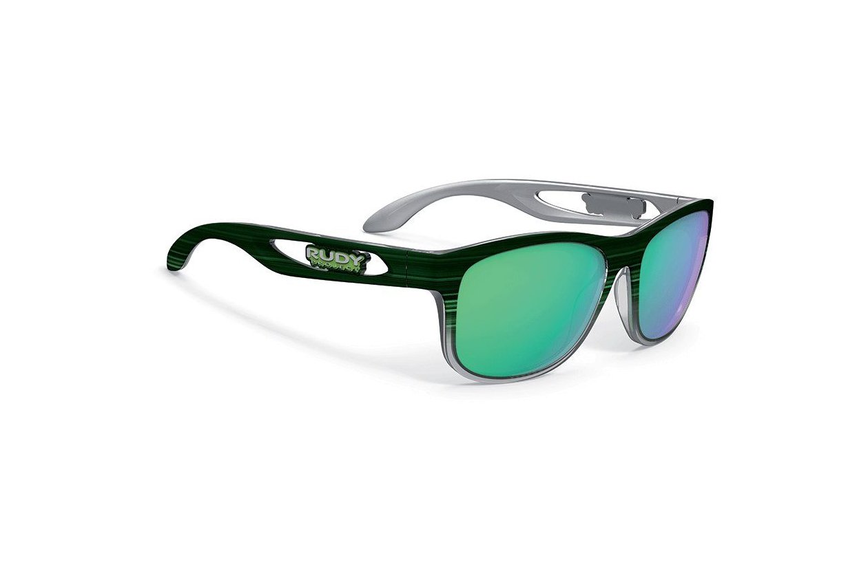 Rudy Project Groundcontrol Green Steaked Matte / Polar 3FX HDR Multilaser