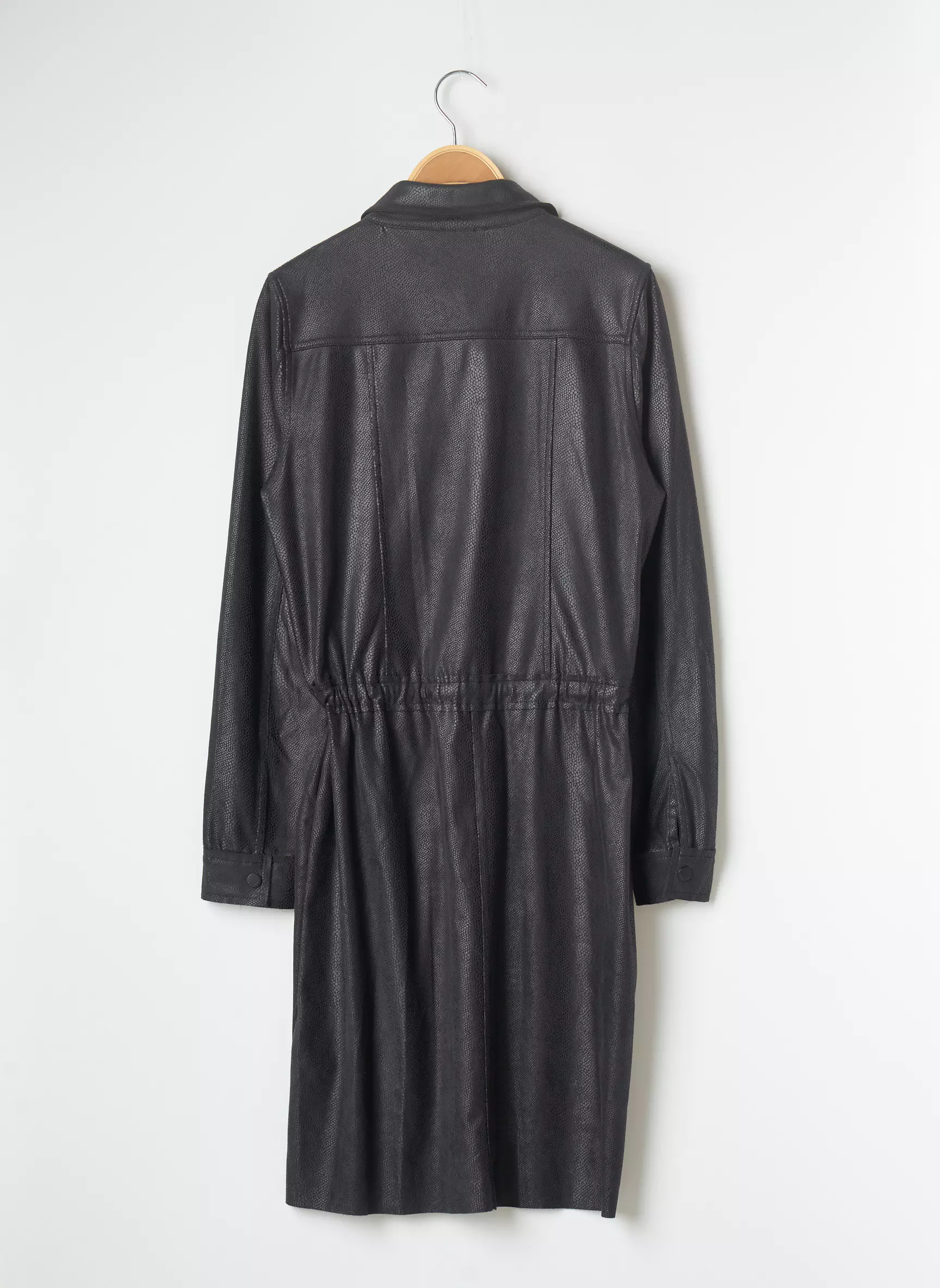 Geisha Robes Mi Longues Femme couleur noir