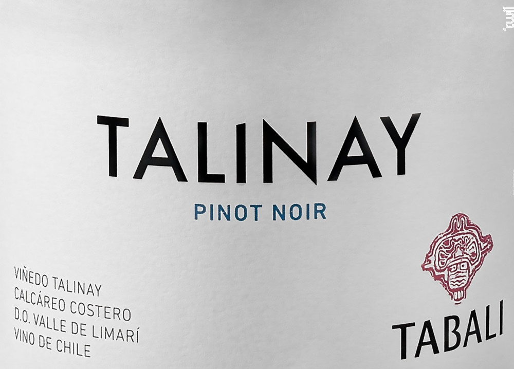 Talinay - pinot noir Tabali Vin Rouge●AOC de Limari Valley 2019 75cl
