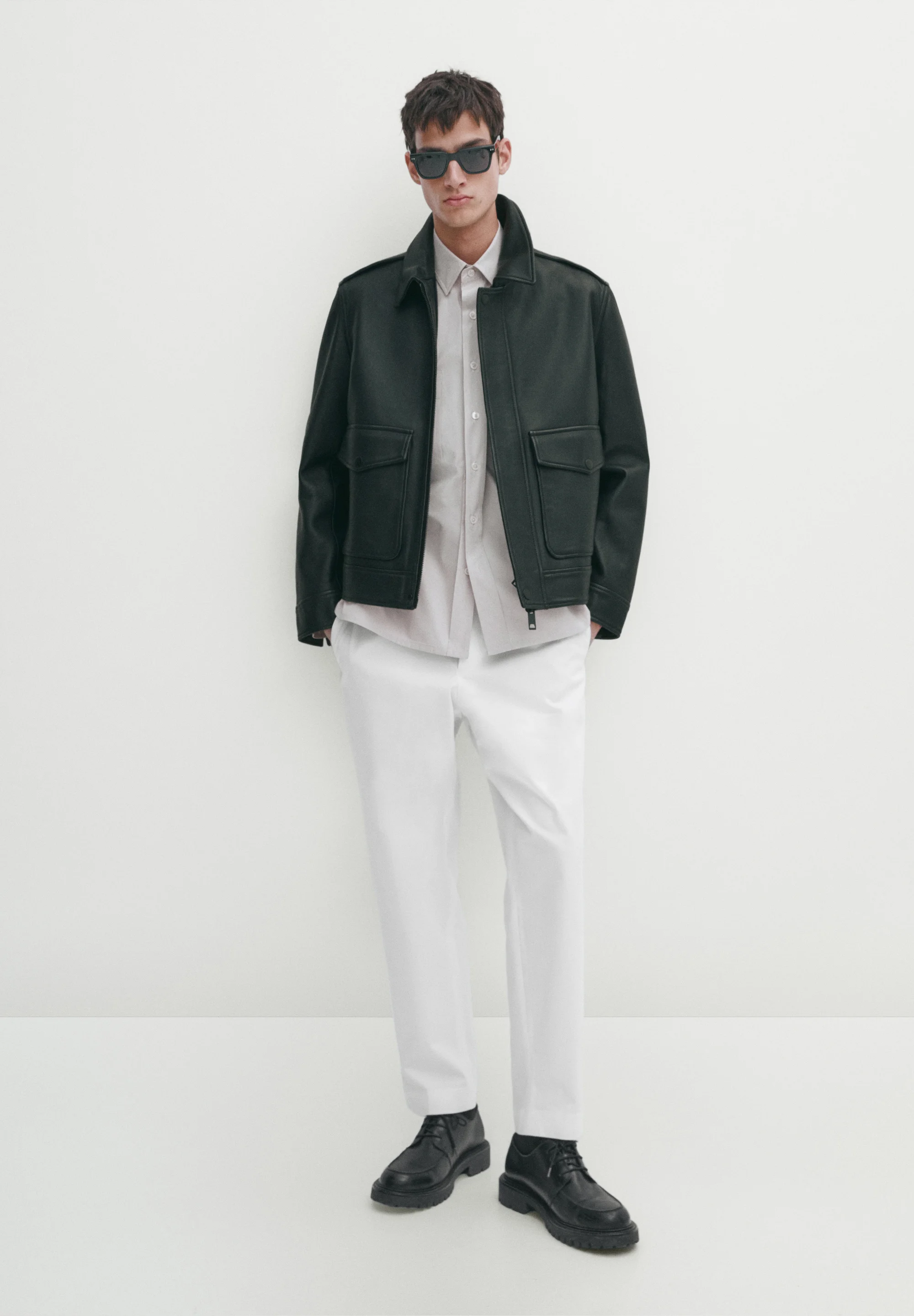 Massimo Dutti STUDIO - STRAIGHT-FIT - Chino