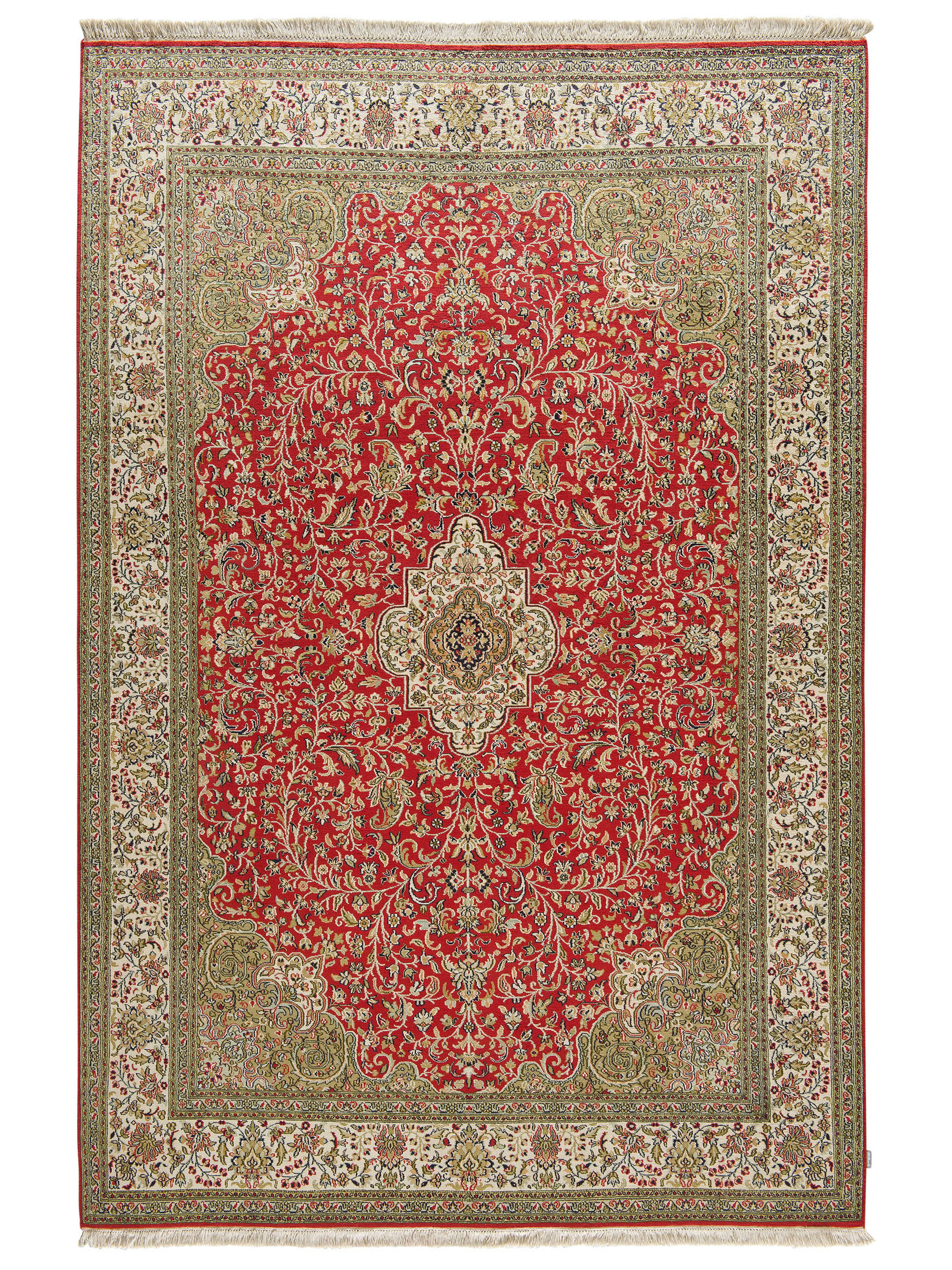 Kaschmir Seide 18/18 ca. 171 x 258 cm, Unikat / Einzelstück