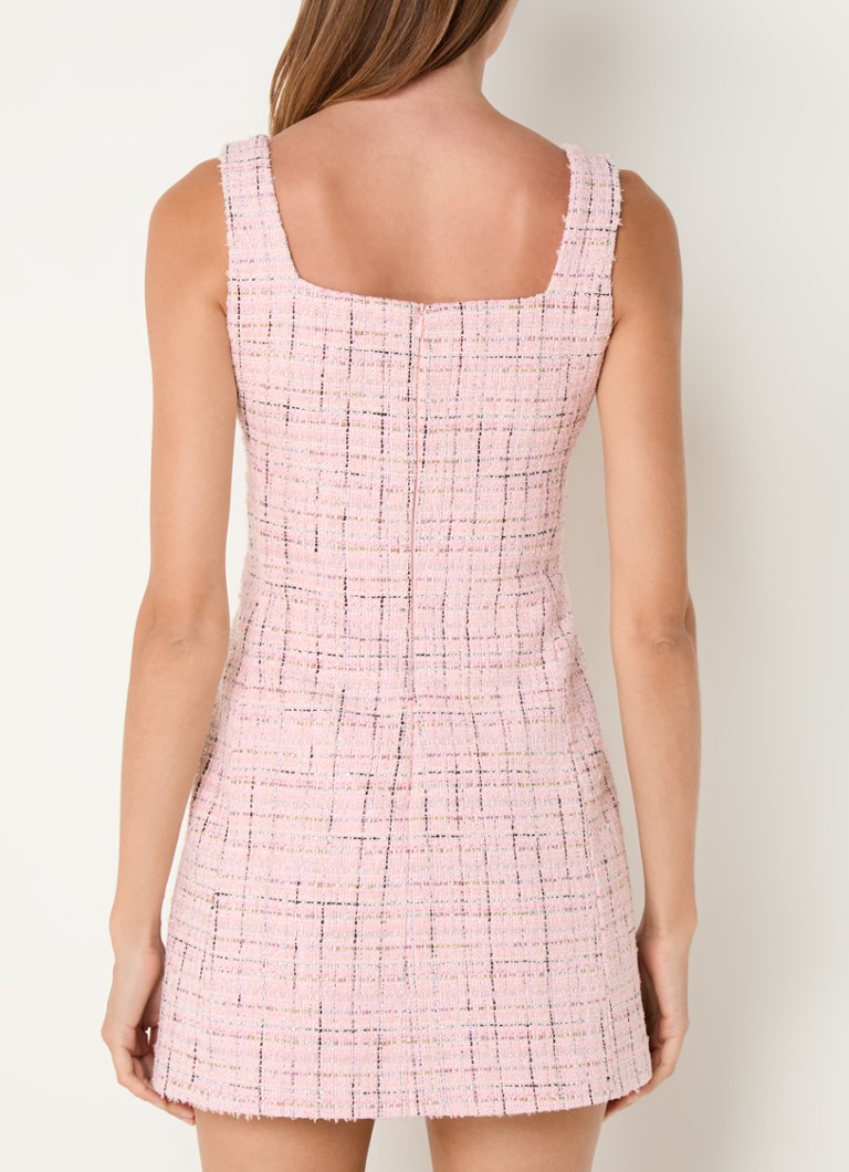 Rochie mini Maje cu efect de tweed și lurex.