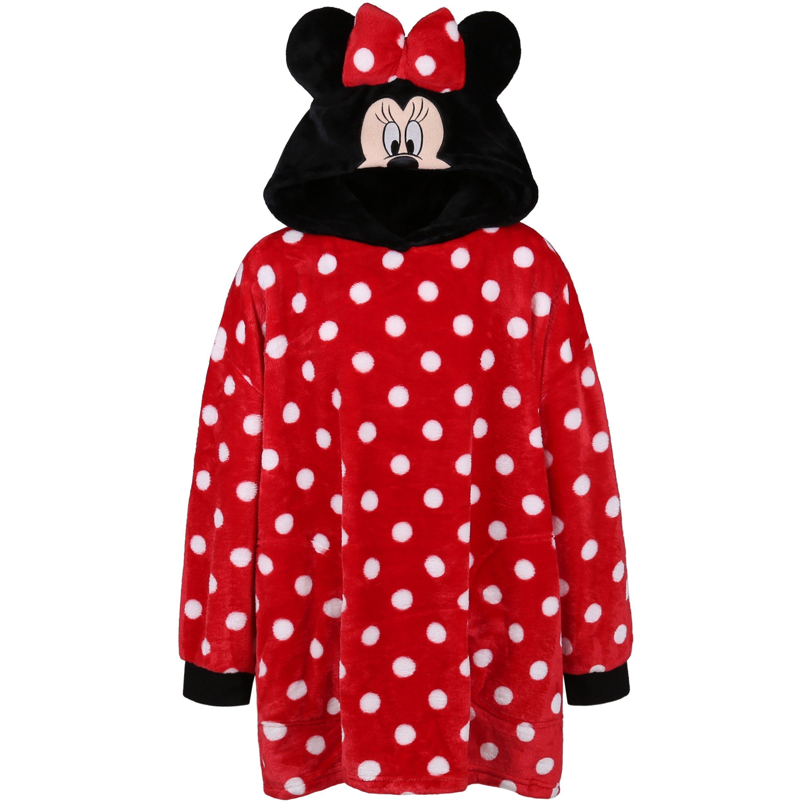 Sarcia.eu Kinderbademantel Minnie Mouse  Mädchen Bademantel/Snuddie 122-140 cm
