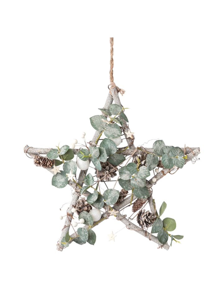 Creativ green Deko-Weihnachtsarrangement Stern Hänger günstig kaufen onesize