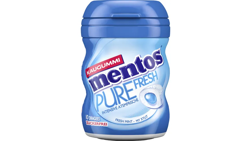 MENTOS Gum Fresh Mint Nano Dose 20 g