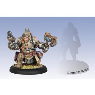 Mercenary Rhulic Warcaster - General Ossrum Blister