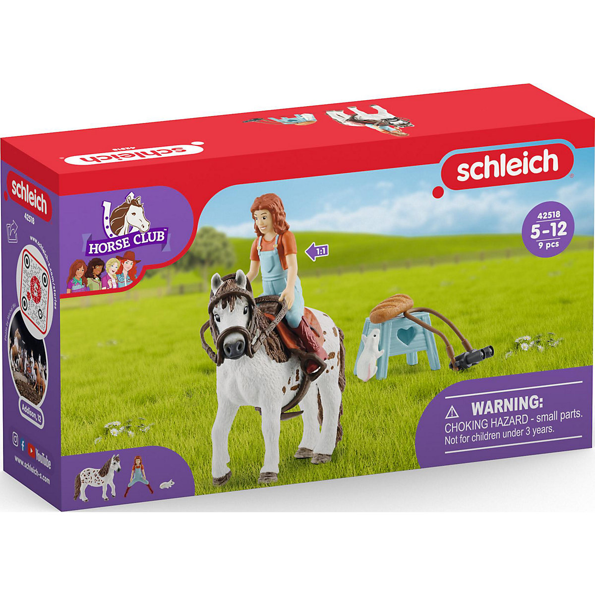 Schleich Horse Club 42518 Horse Club Mia & Spotty
