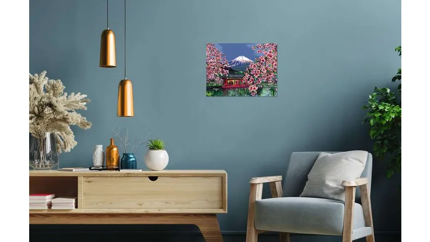 Ravensburger Beschäftigung - CreArt - Malen nach Zahlen 20177 – Japanese Cherry Blossom