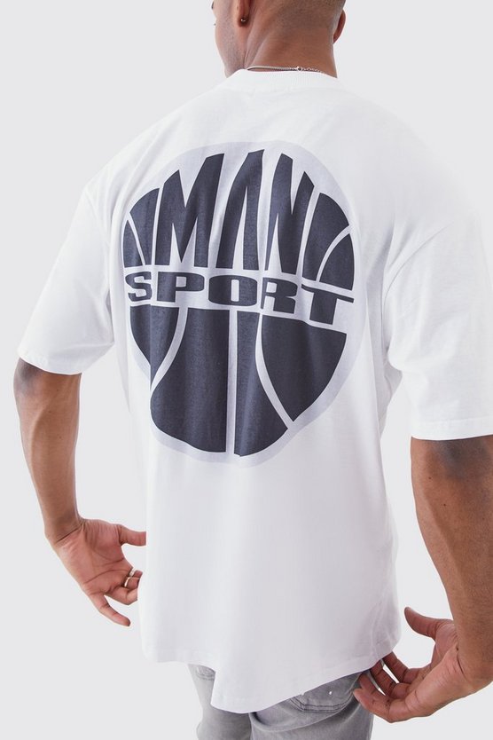 Tall Man T-Shirt mit Print