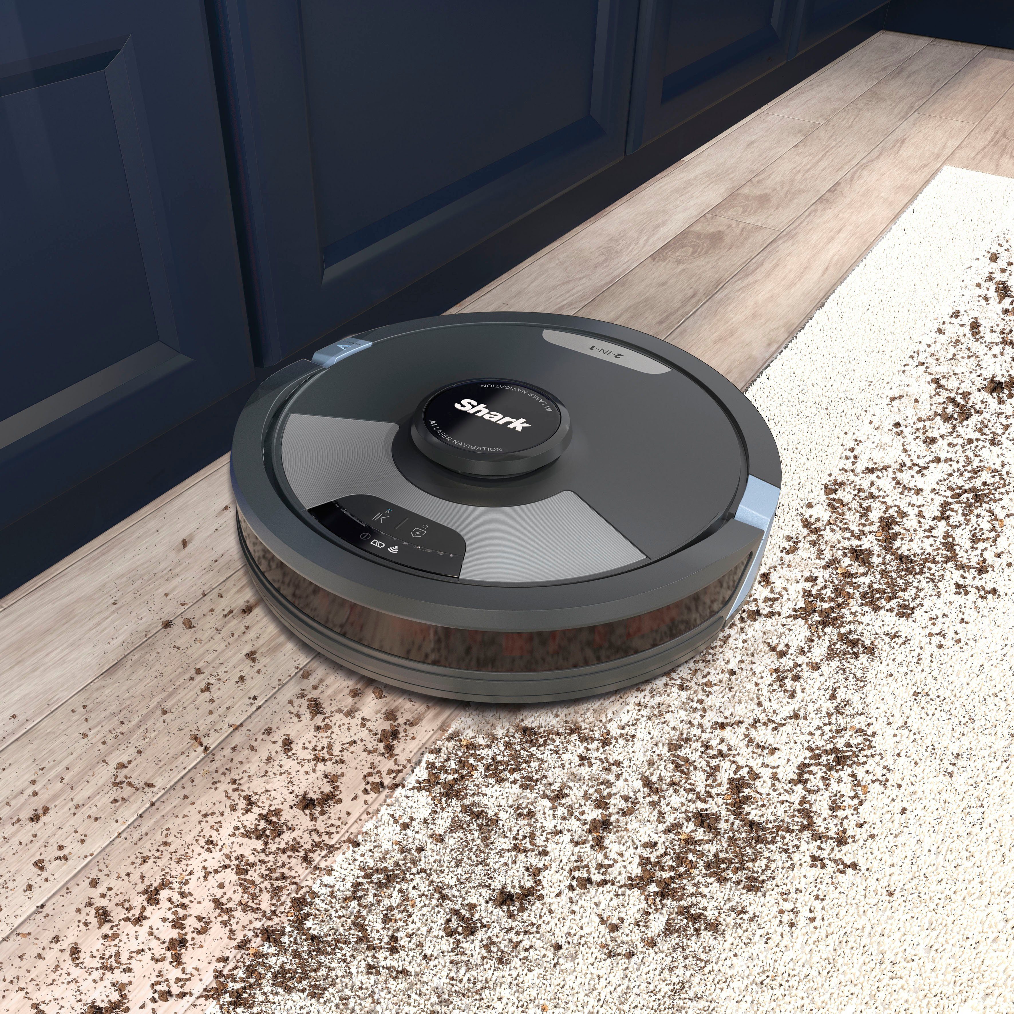 Shark Saugroboter AI ULTRA 2-in-1 Saugroboter [RV2600WDEU], 20 W
