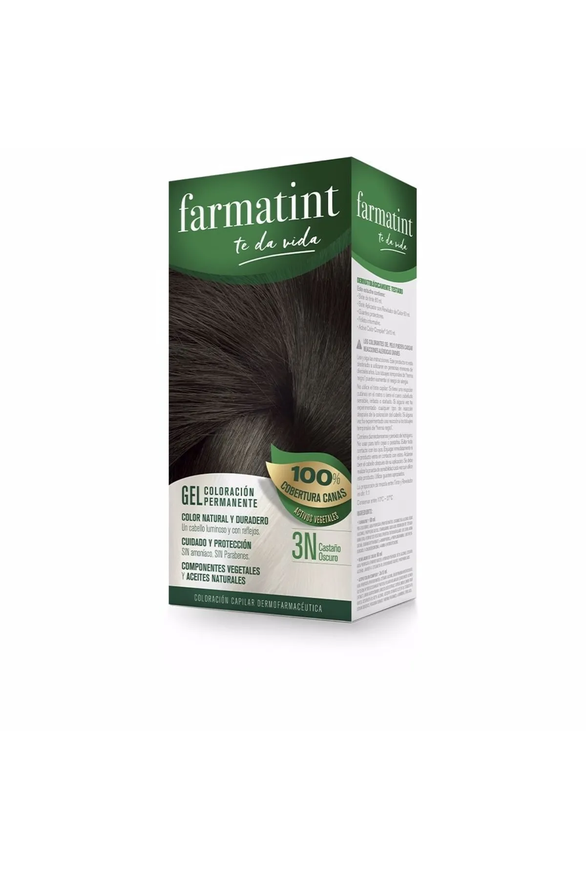 Farmatint  Gel Coloración Permanente #3n-castaño Oscuro Farmatint
