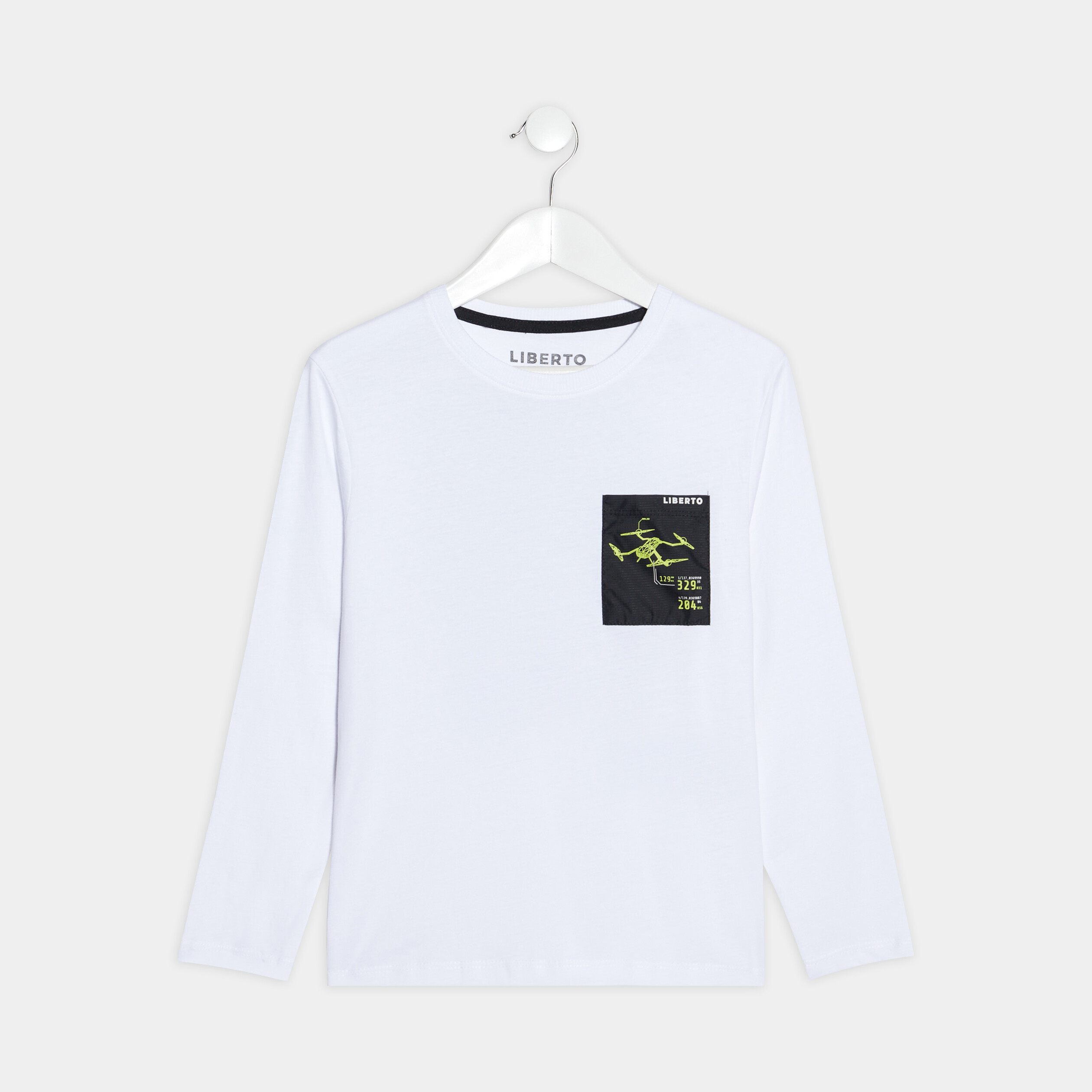 T-shirt Liberto blanc garçon | La Halle