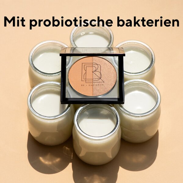 BE+RADIANCE Color+Glow Probiotics Blush+Highlighter Duo Rouge
