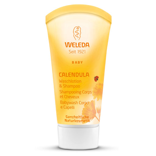 WELEDA Calendula Waschlotion & Shampoo  20 ml  Duschgel
