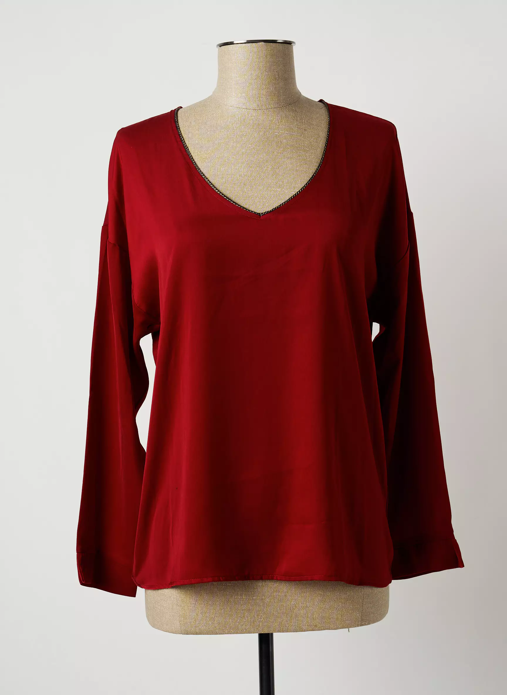 Lauren Vidal Tshirts Femme couleur rouge