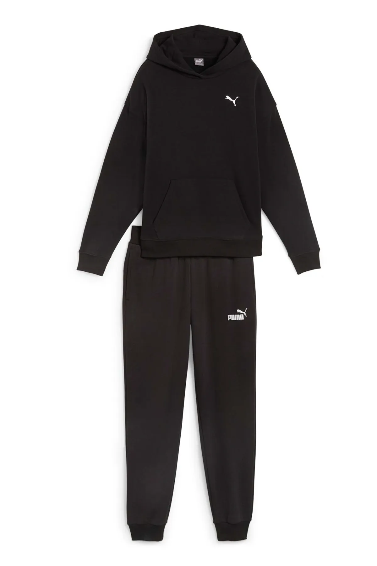 Puma  679920 Schwarzer Trainingsanzug für Damen/Mädchen