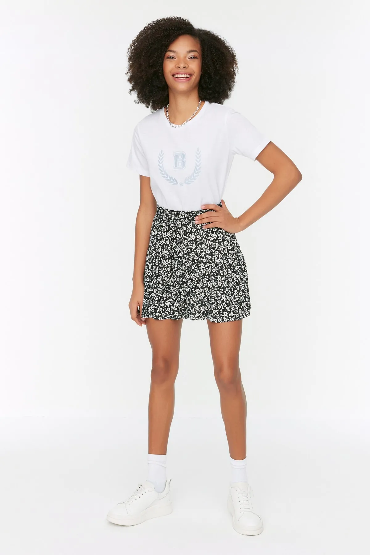 Trendyol Collection  Shorts - Mehrfarbig - Mittlerer Bund