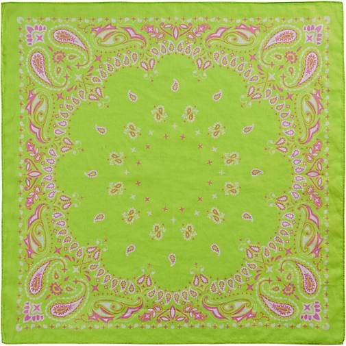 CODELLO Schal Nickituch mit coolem Paisley-Muster aus Organic Cotton