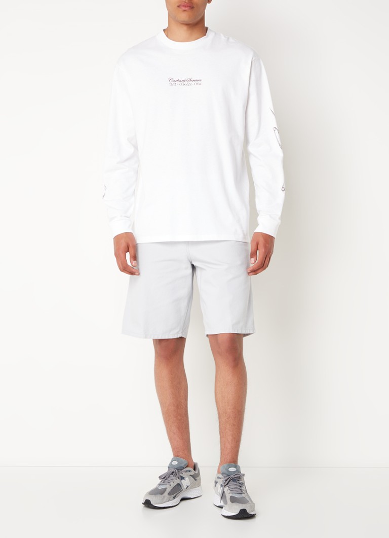 Pantaloni scurți până la genunchi de la Carhartt WIP, cu croială dreaptă și buzunare laterale.