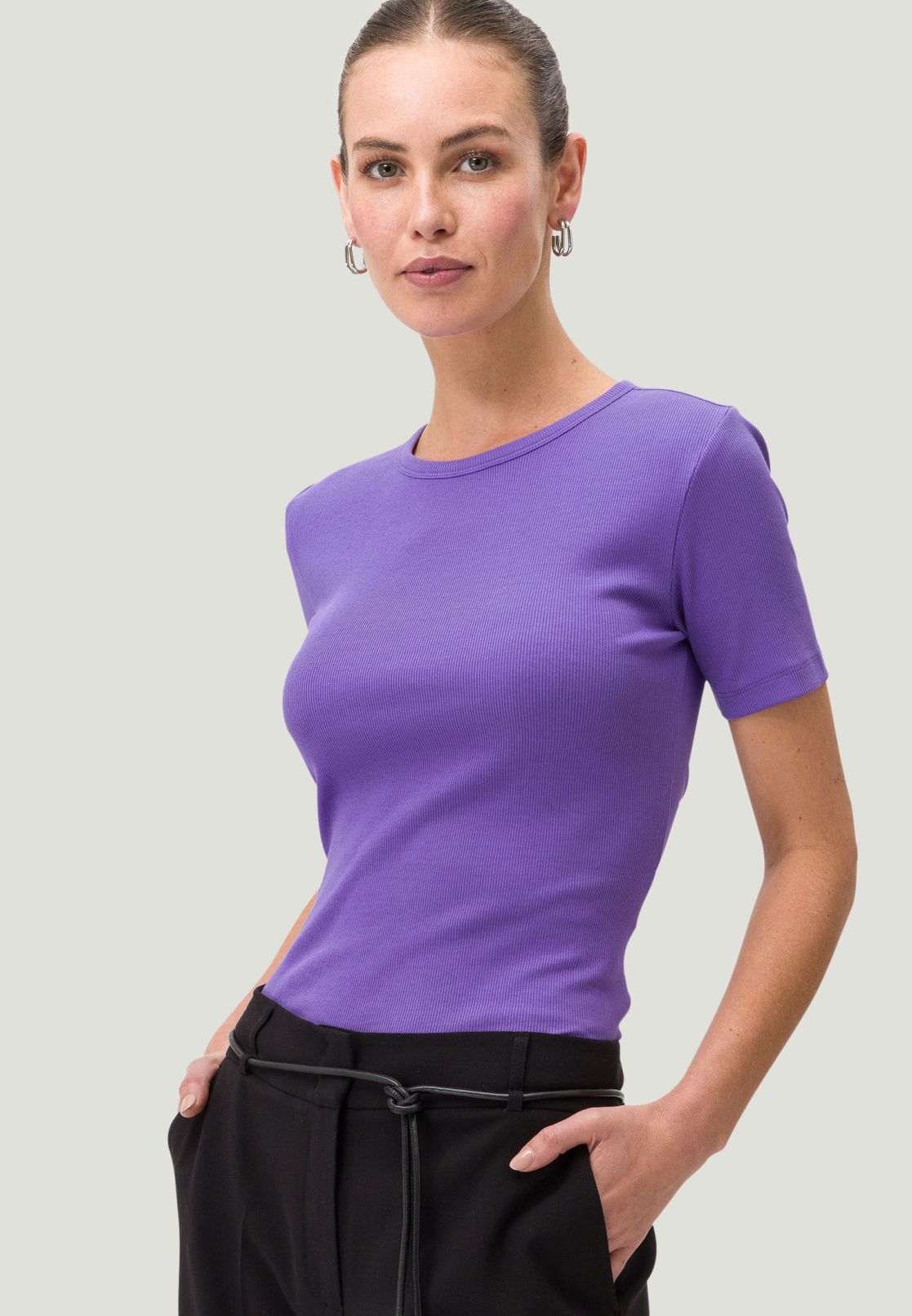 Shirt mit Rundausschnitt