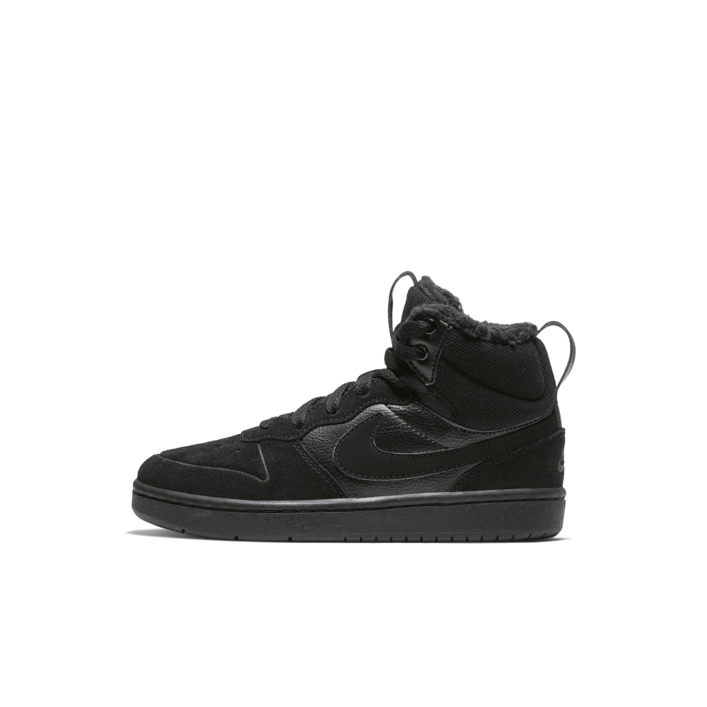 Nike Court Borough Mid 2 CQ4026-001 / schwarz