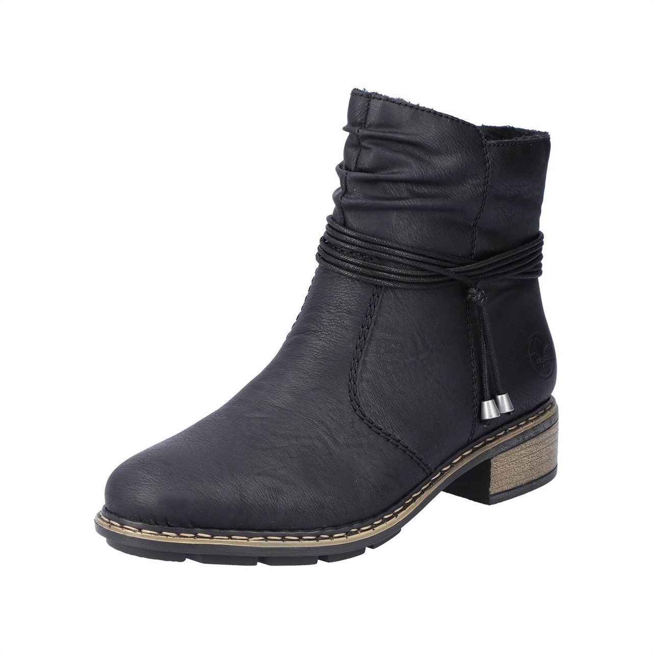 RIEKER Winterstiefel schwarz