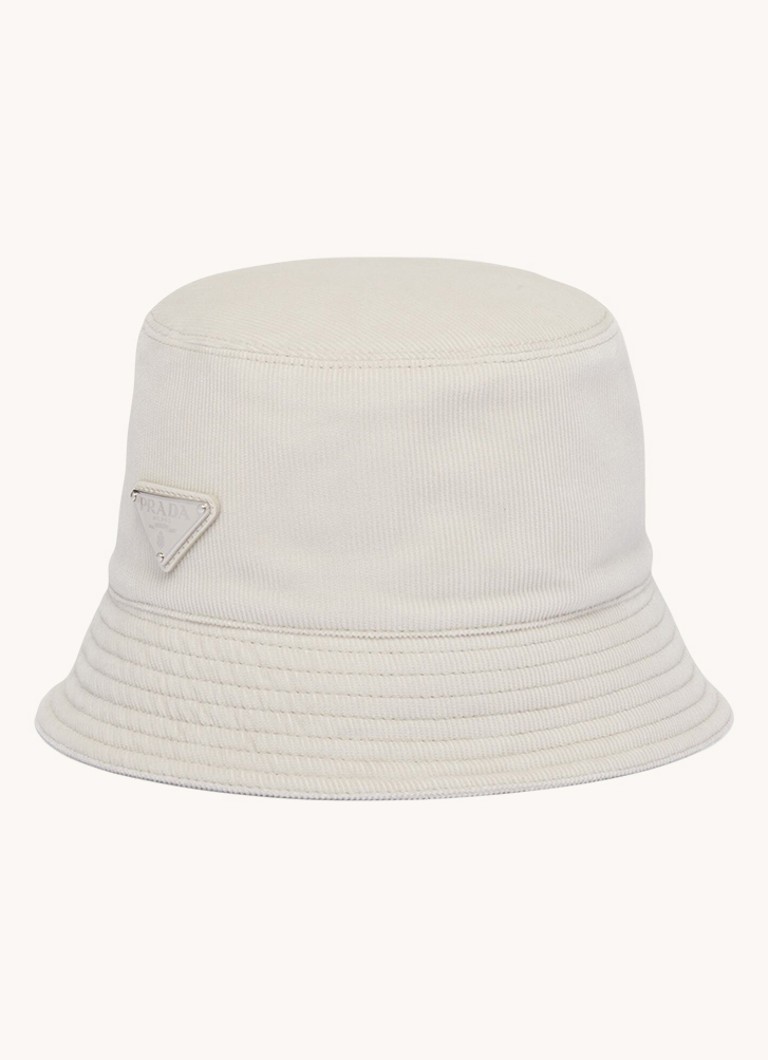 Prada  Bucket hoed van corduroy