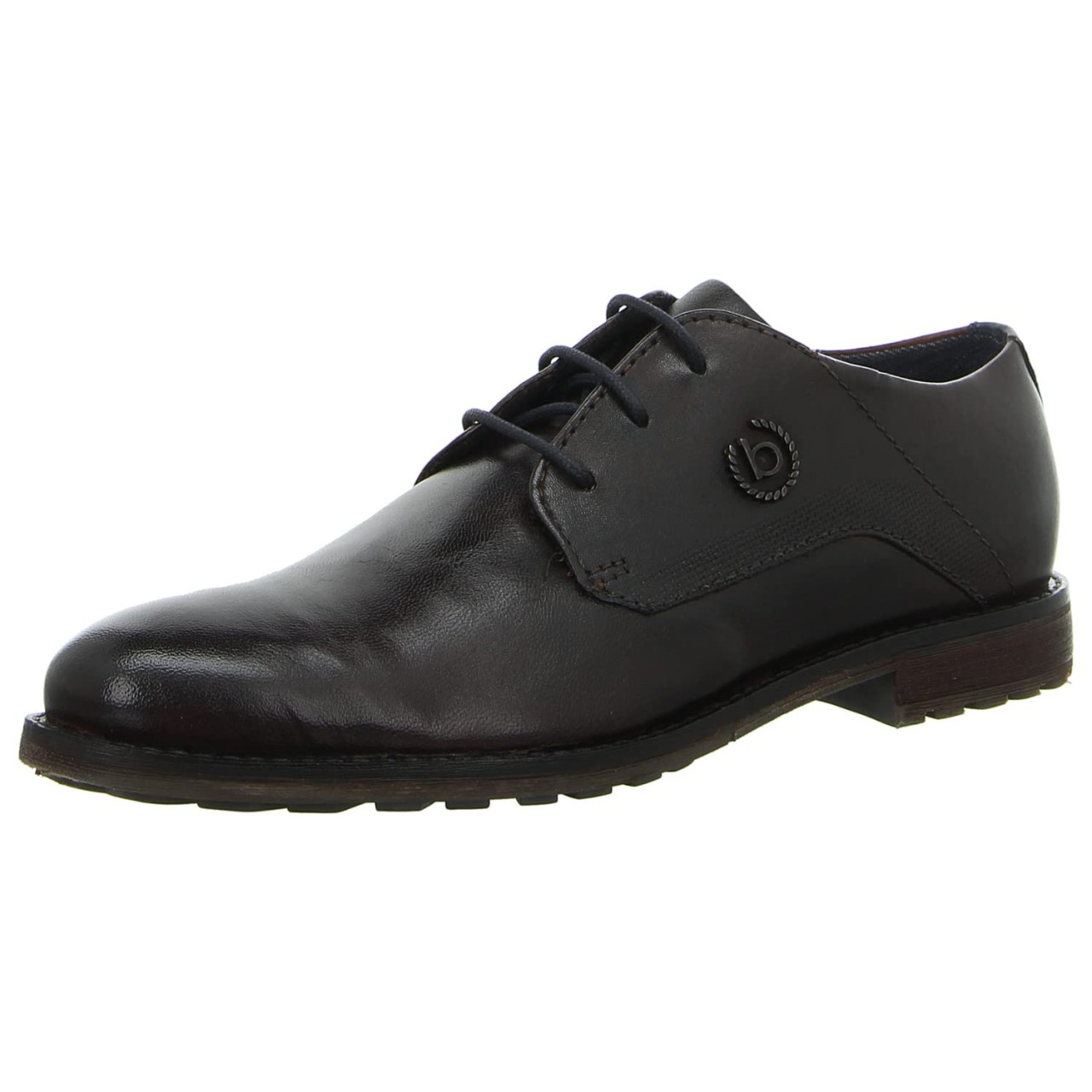 BUGATTI Freizeit Schnürer braun Schuhe