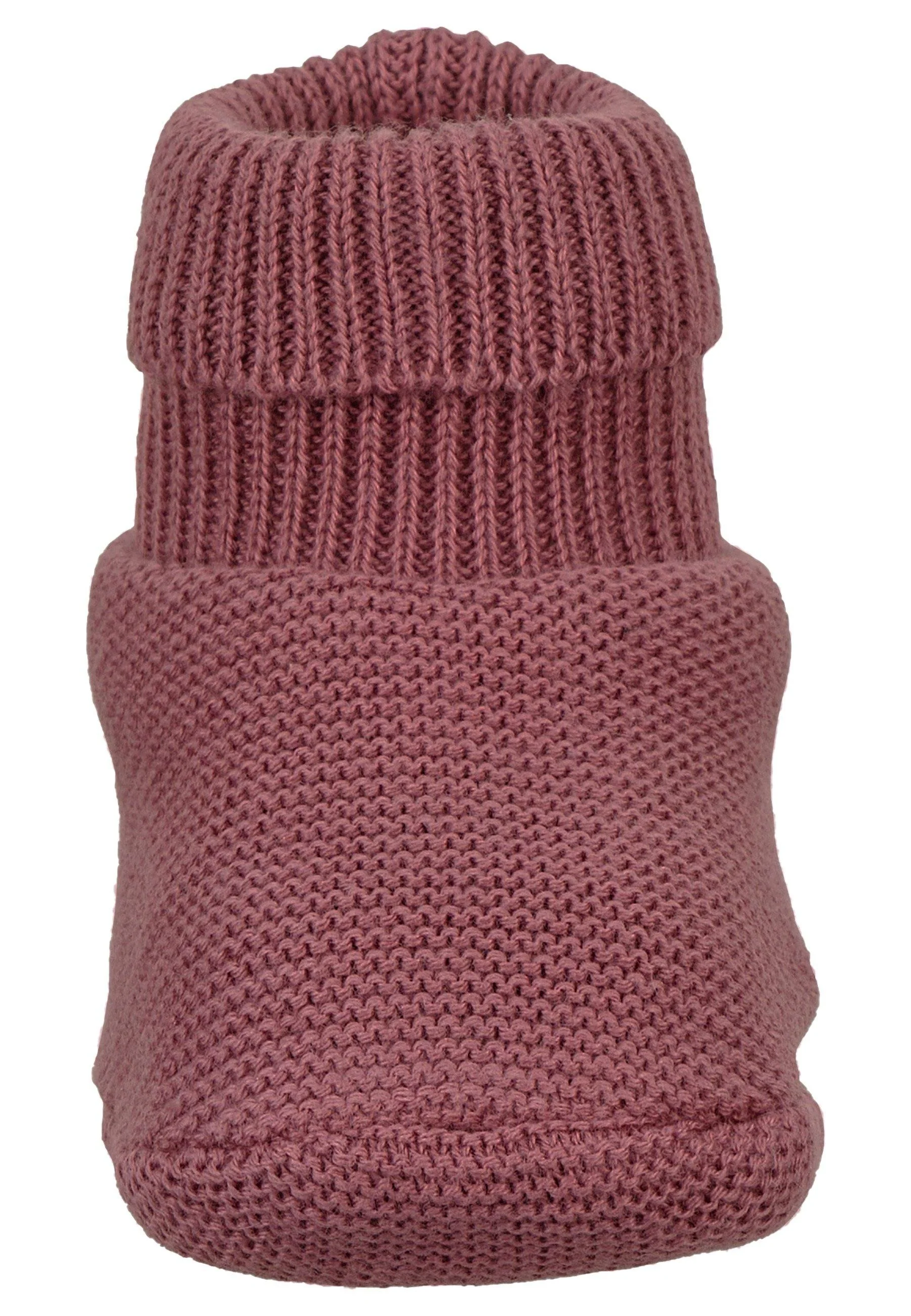 GOTS Strick-Schuh in Grün, Marine, Rosa oder Grau