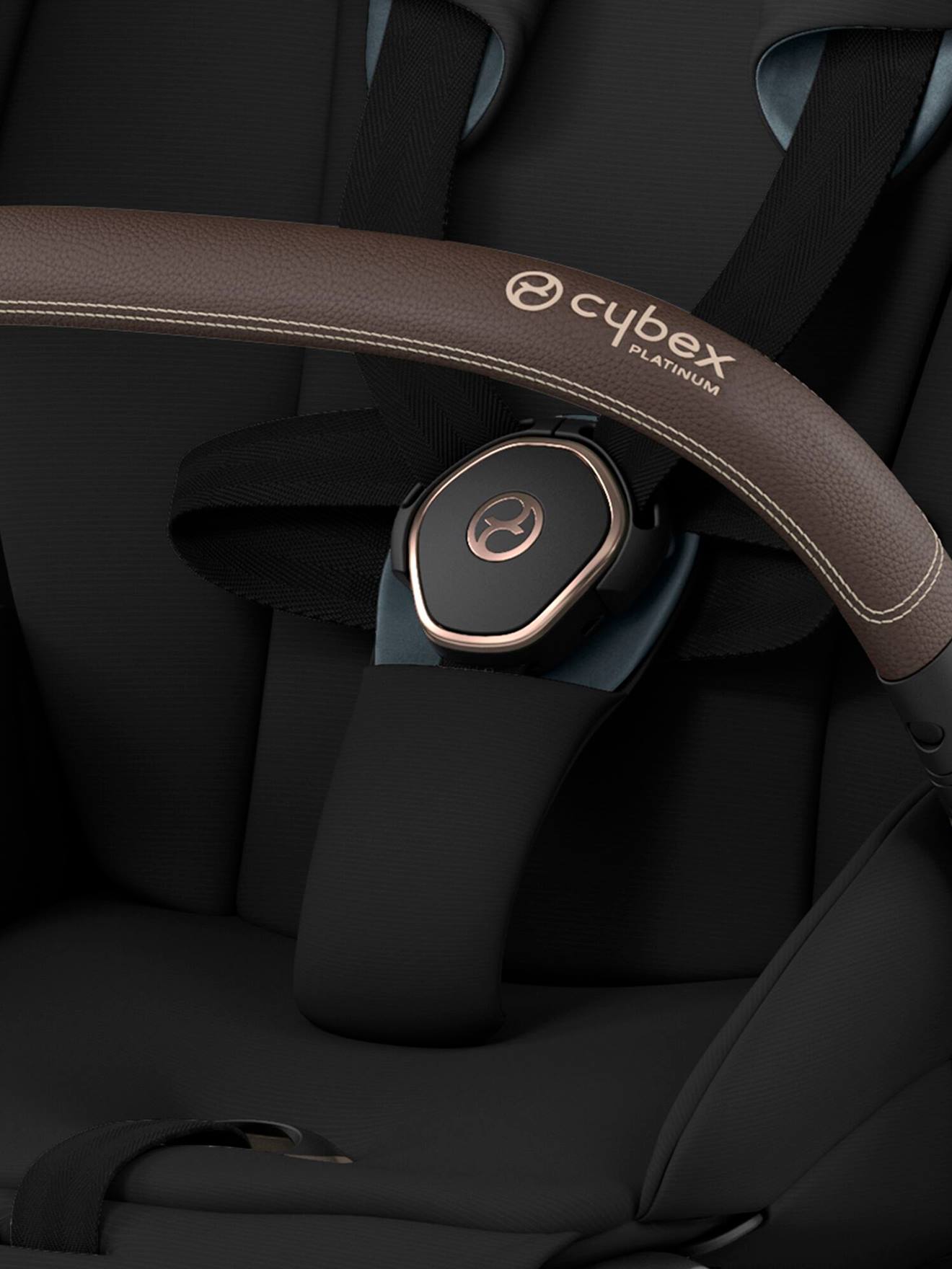 Poussette personnalisable Priam Nouvelle Génération CYBEX Platinum rose doré (rosegold)