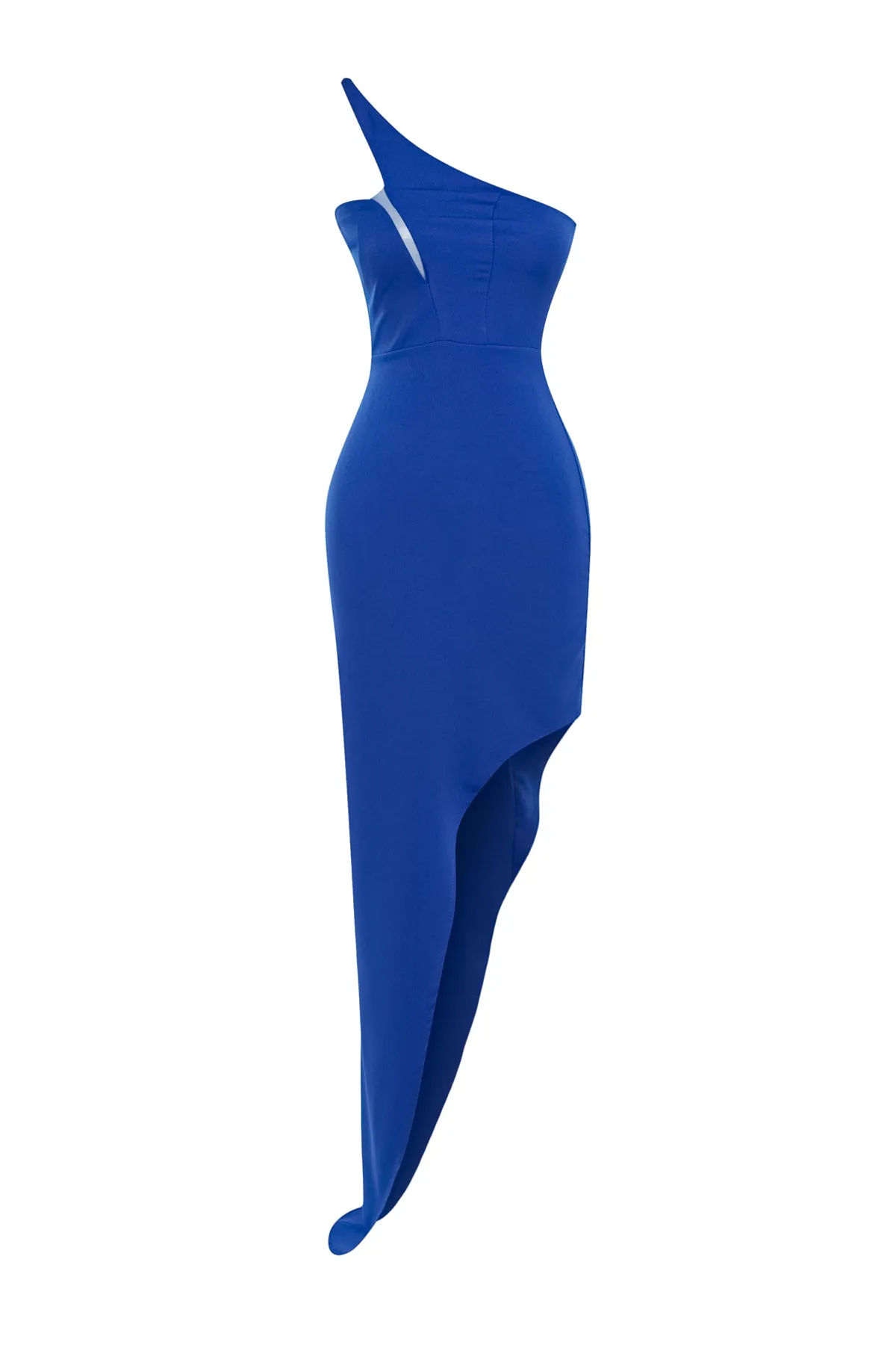 Trendyol Collection  Saks gewebtes langes Abendkleid TPRSS23AE00035