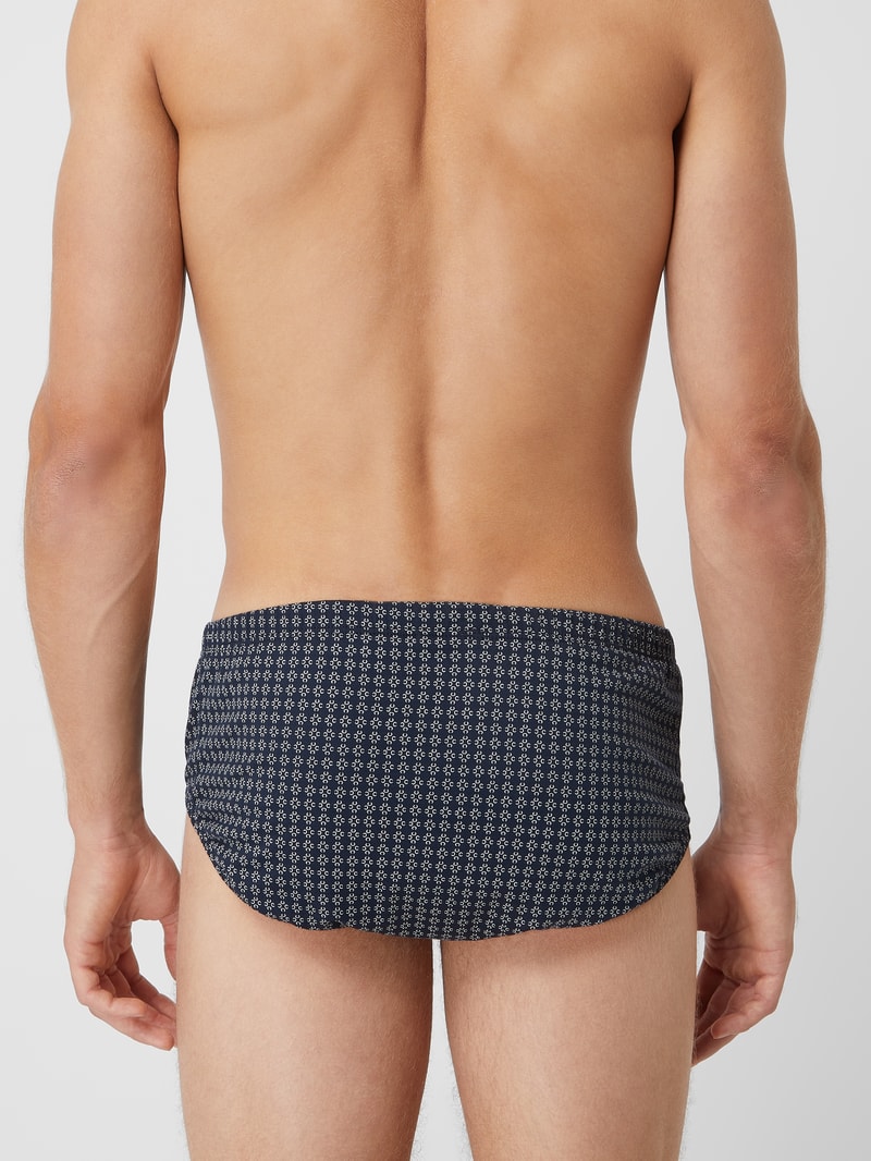 Slip aus Single Jersey im 2er-Pack in dunkelblau