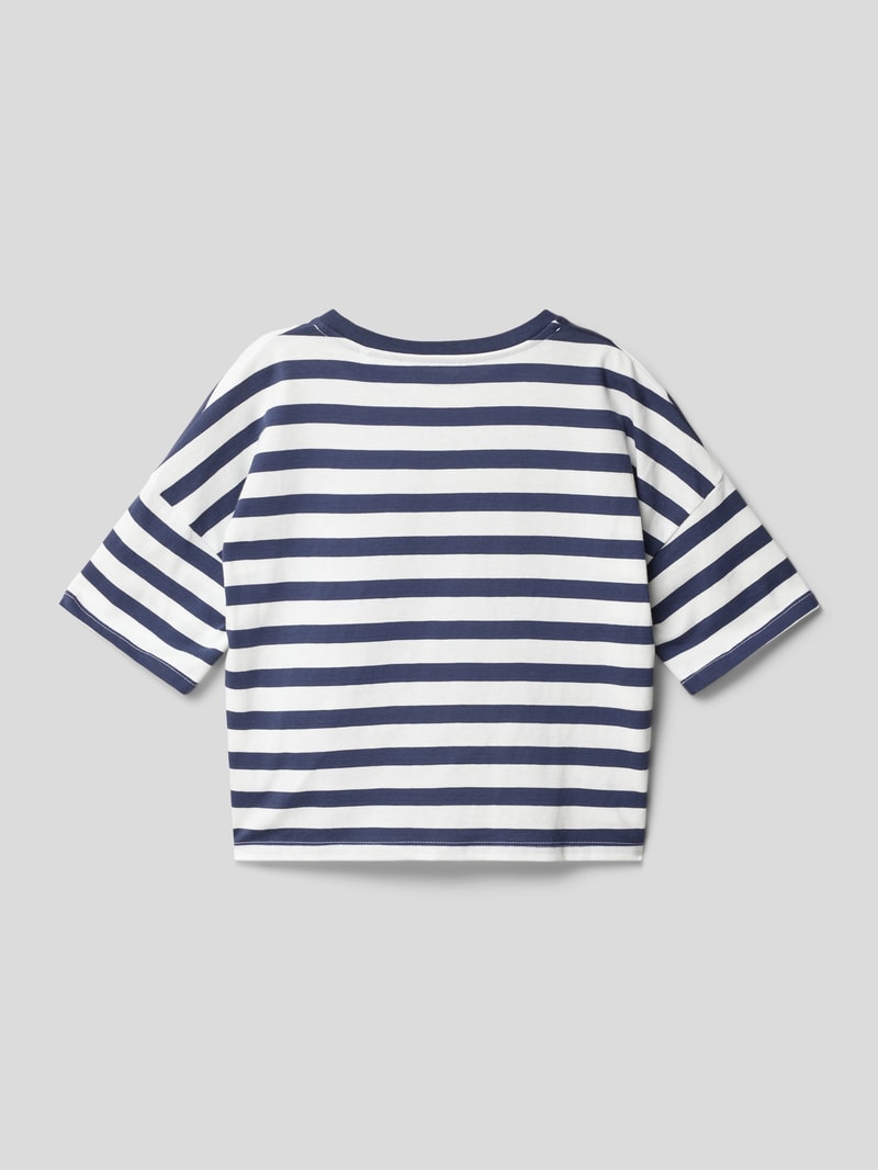 T-Shirt mit Streifenmuster Modell 'NADINE' in offwhite
