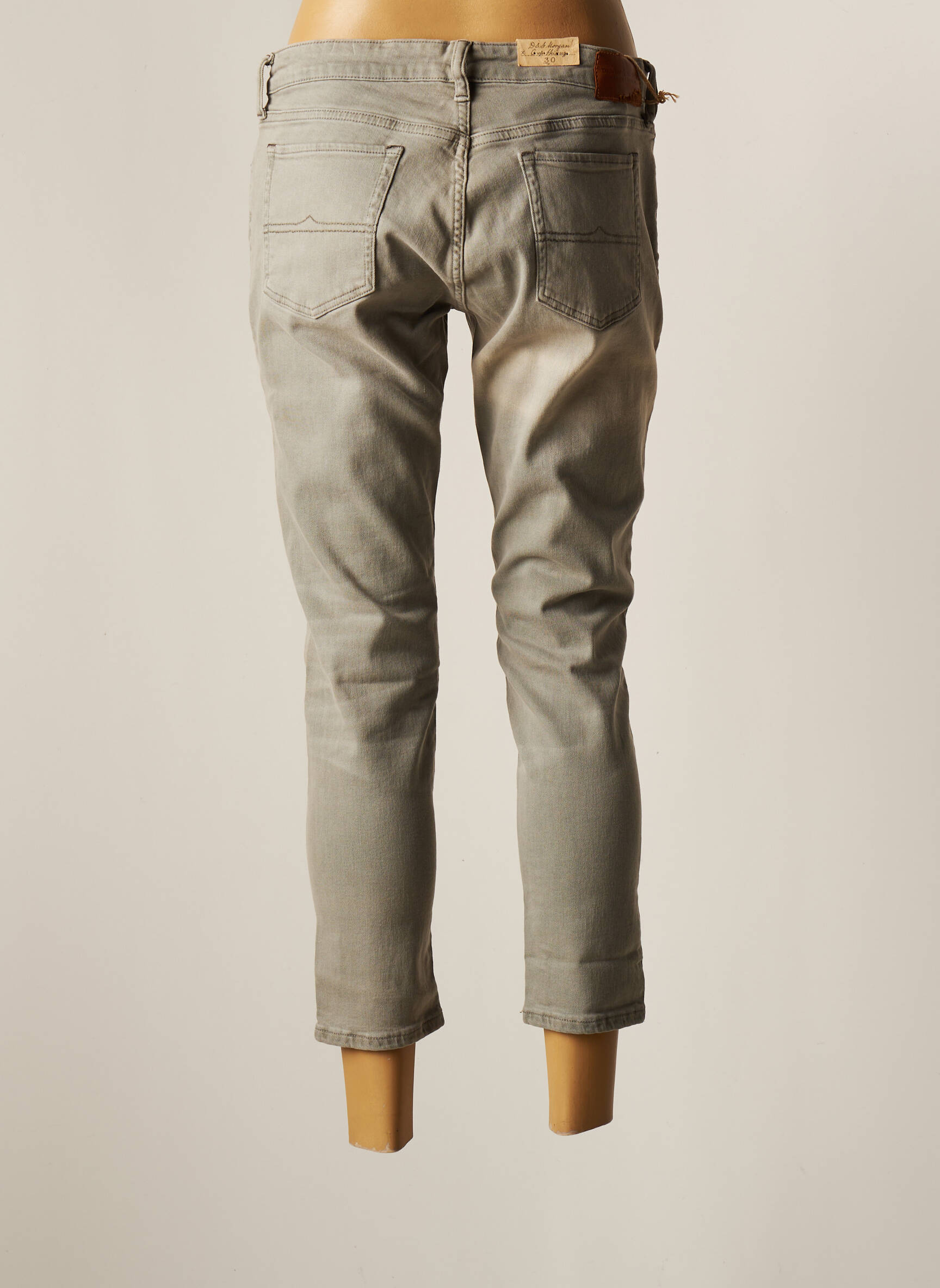 Ralph Lauren Jeans Skinny Femme couleur gris