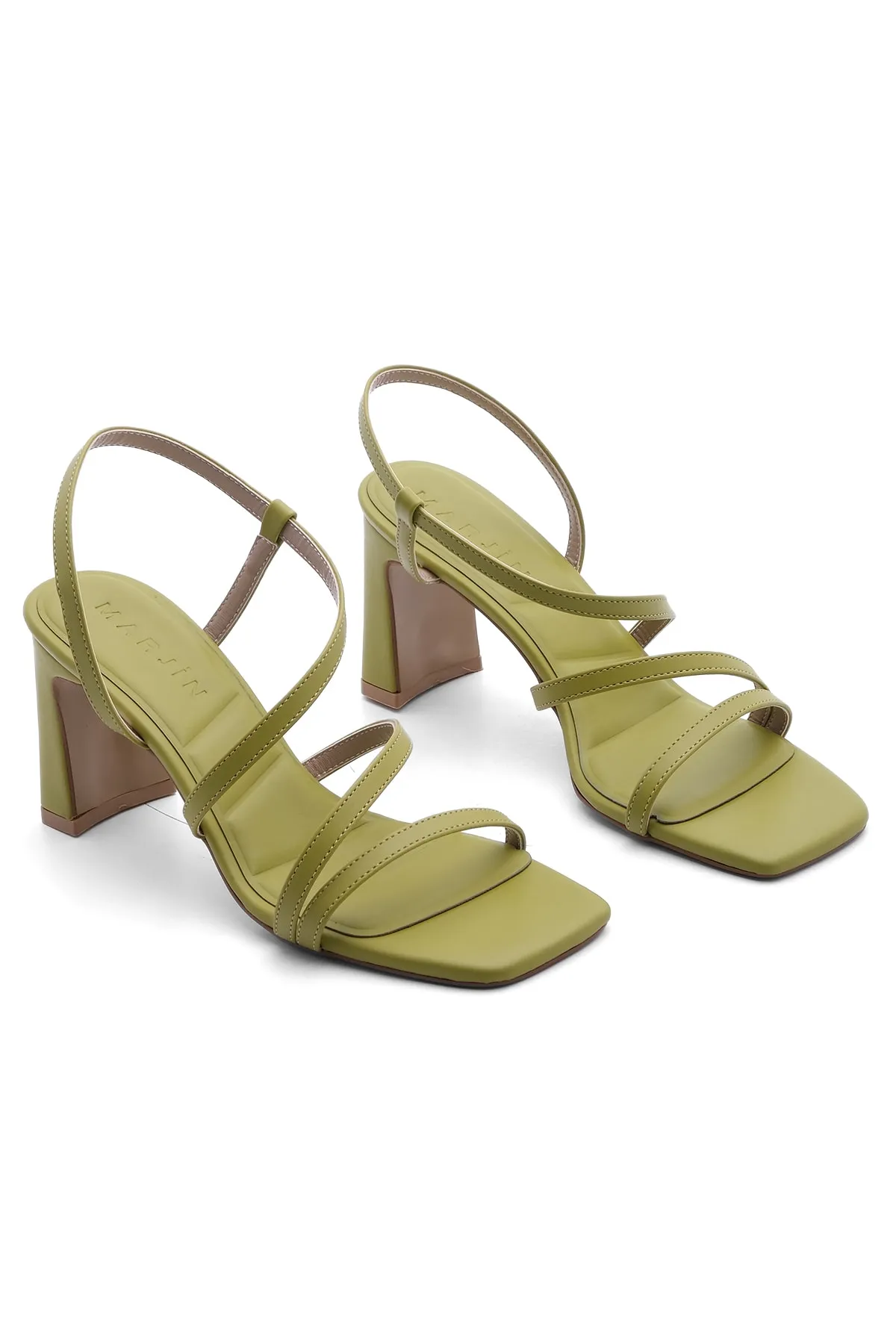 Marjin  High Heels - Grün - Pfennigabsatz/Stiletto
