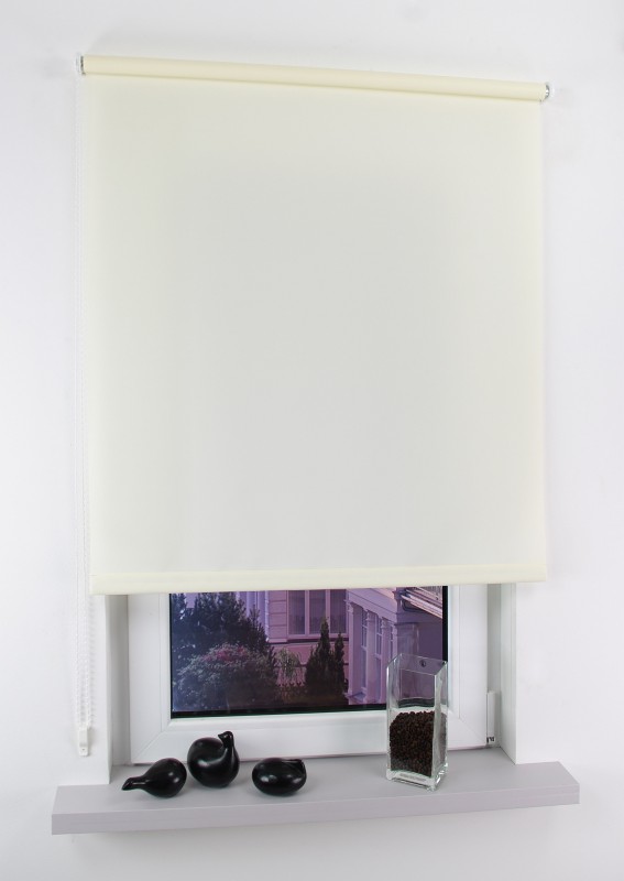Powertec Bella Casa Seitenzugrollo Easy, beige, 180 x 62 cm
