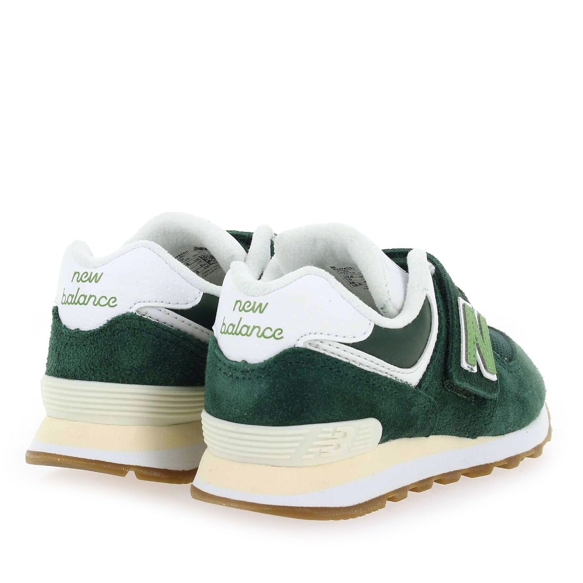 New Balance  PV574 VELCRO COUNTRY CLUB - Vert