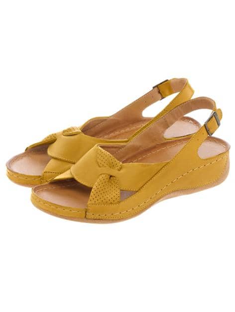 Sandale mit raffinierter Schlaufe