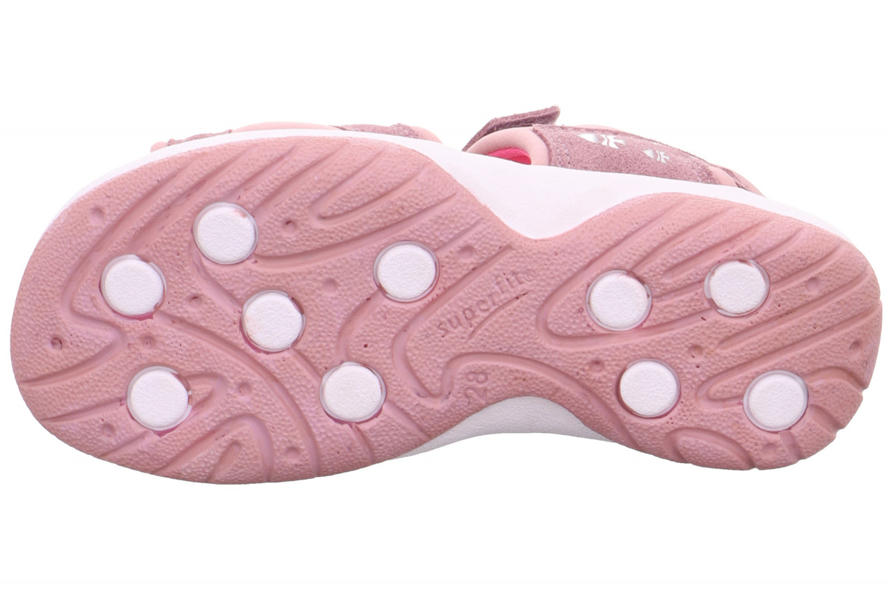 SUNNY - Lila/PinkSandale mit Klettverschluss