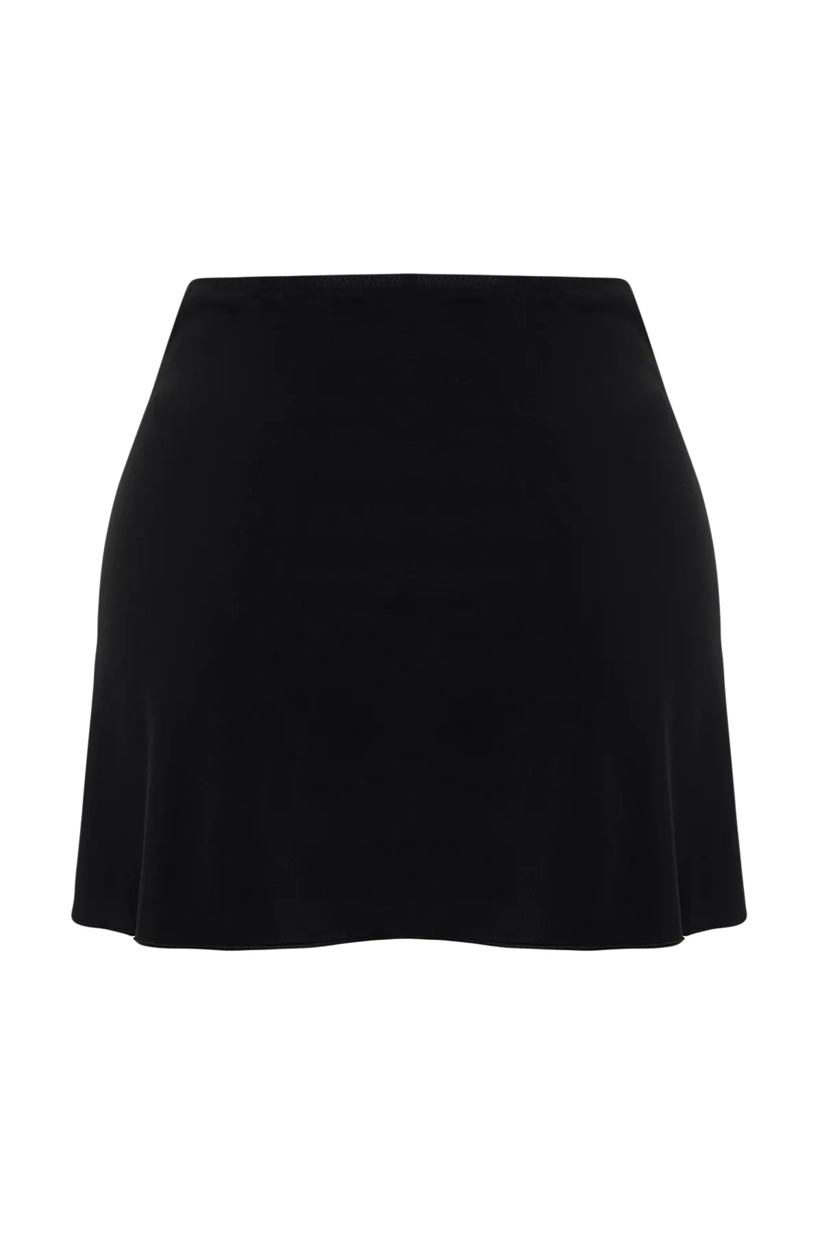 Trendyol Collection  Schwarzer Mini-Strick-Pareo mit Zubehör TBESS24PR00017
