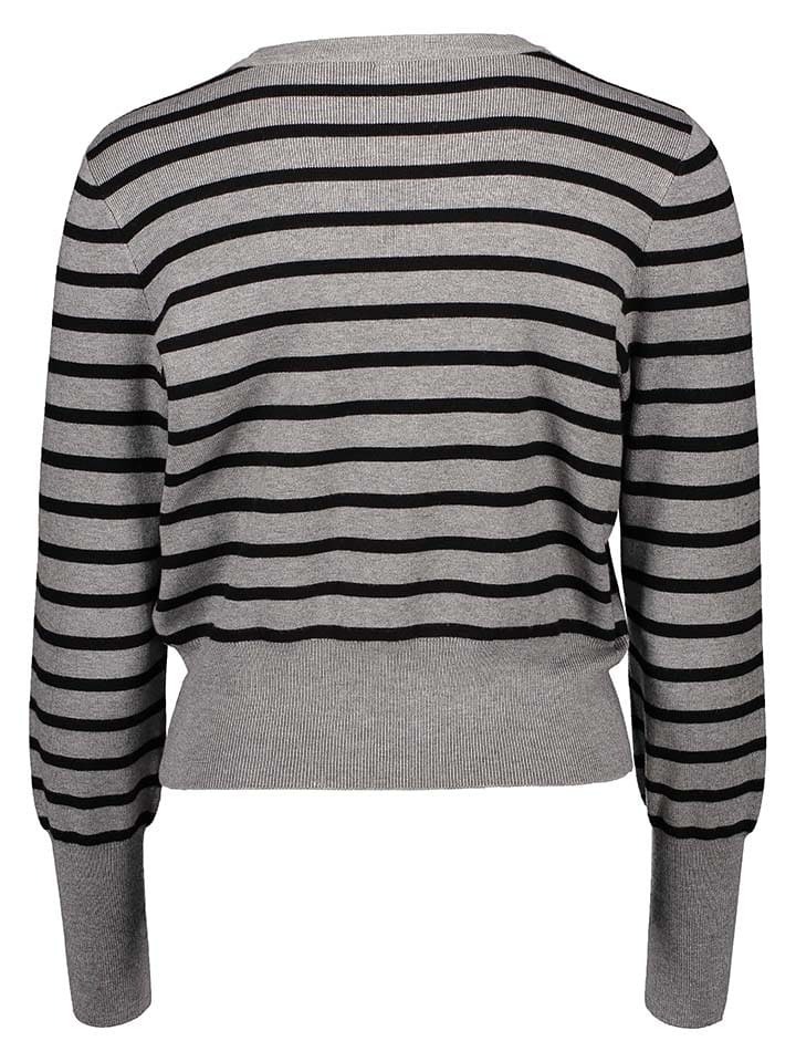 ONLY Cardigan in Grau/ Schwarz günstig kaufen