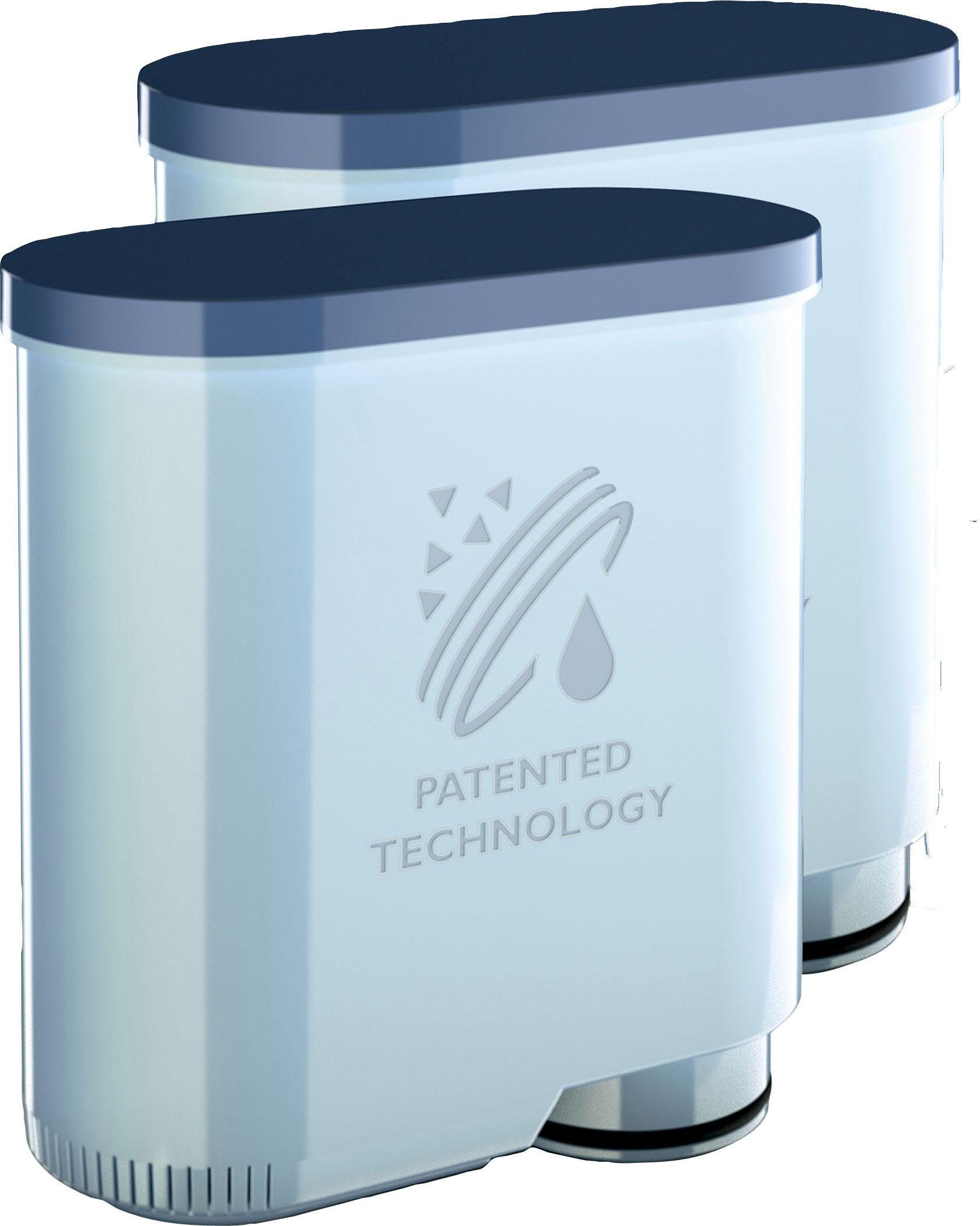 Saeco Wasserfilter AquaClean CA6903/22, Zubehör für für Philips und Saeco Kaffeevollautomaten, Doppelpack
