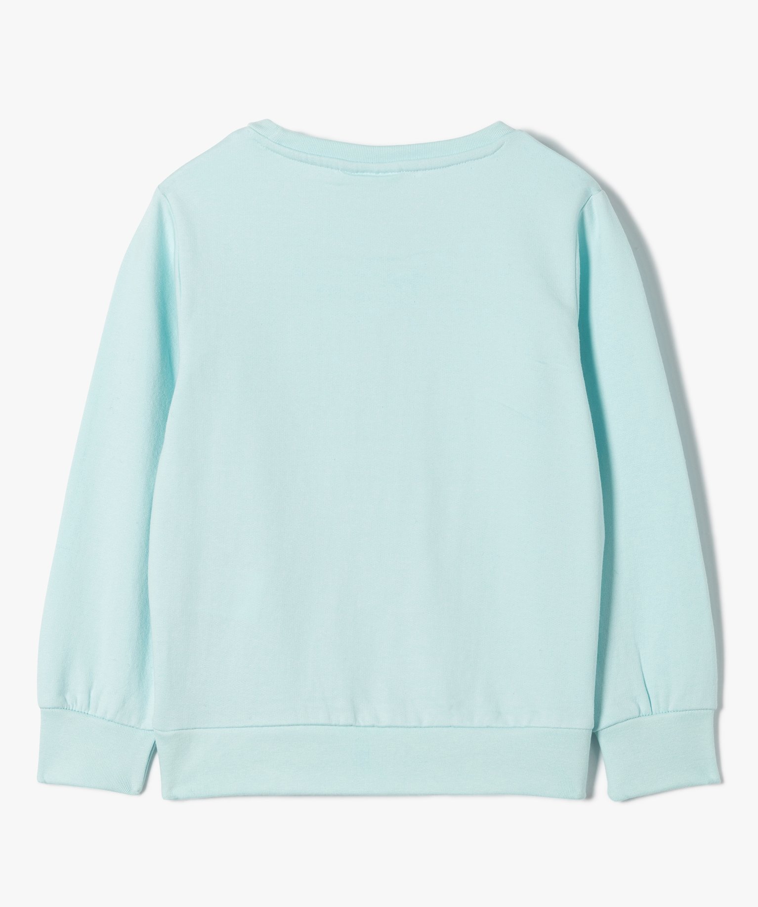 Sweat fille imprimé - La Reine des Neiges bleu | GEMO