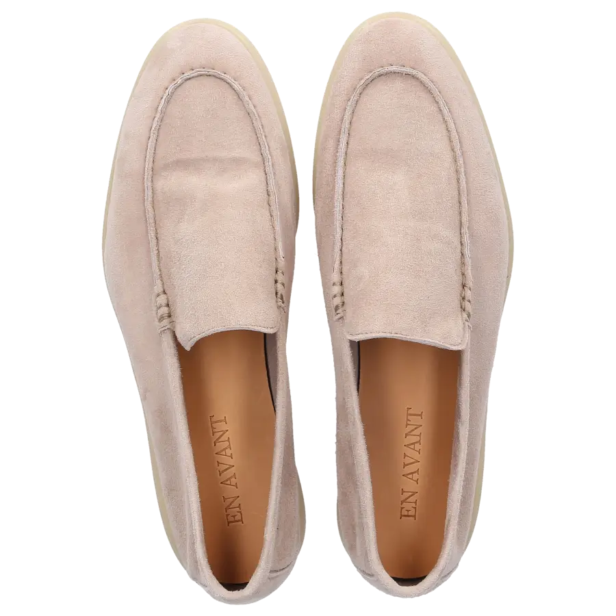 EN AVANT - Loafer 538 Veloursleder - beige