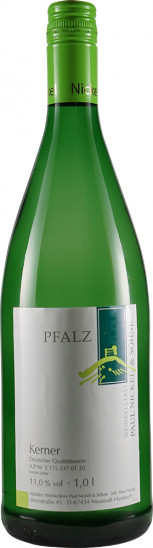 2022 Kerner halbtrocken 1,0 L - Weinkellerei Paul Nickel & Söhne