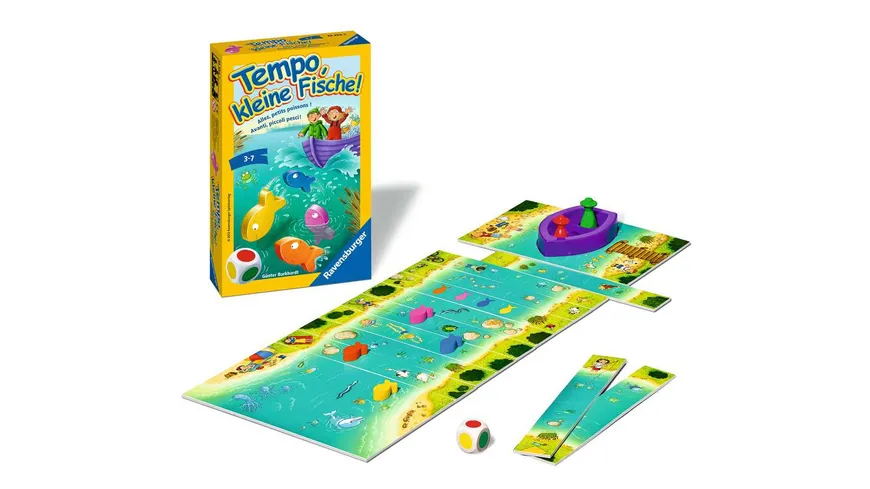 Ravensburger Spiel - Mitbringspiel Tempo, kleine Fische!