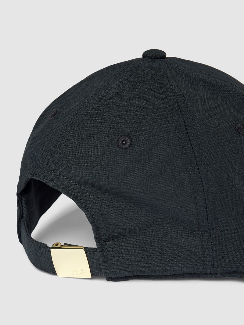 Basecap mit Label-Detail in schwarz