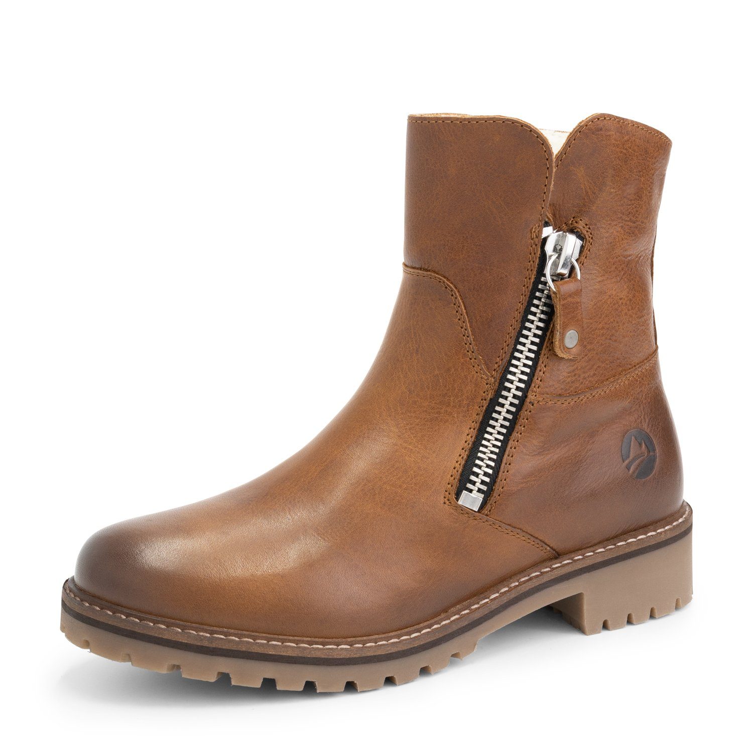 Travelin' Vartae Lady Stiefelette (Reißverschluss) mit Wolle gefüttert