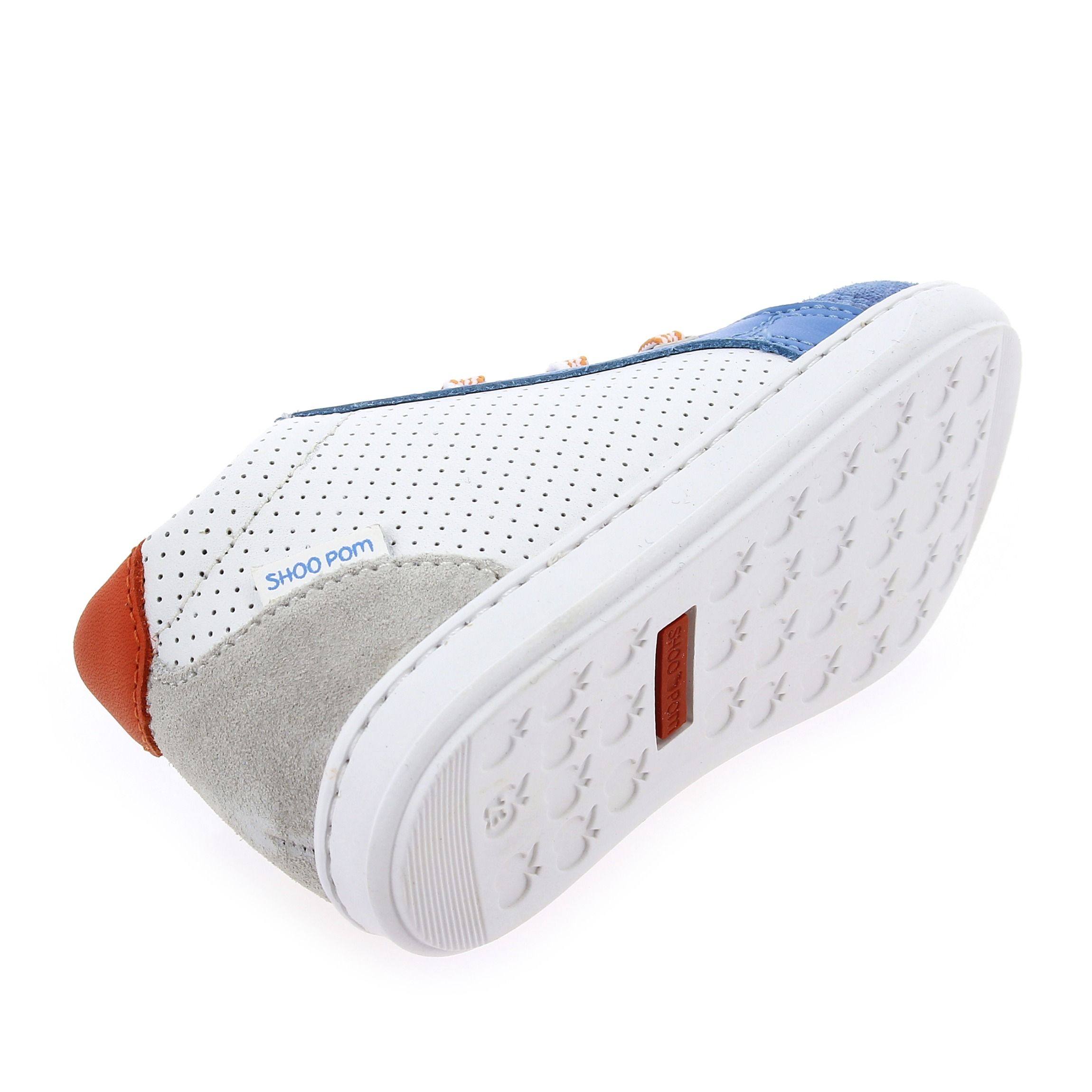 Shoopom  BOUBBA ZIP BO E24 - Blanc Bleu